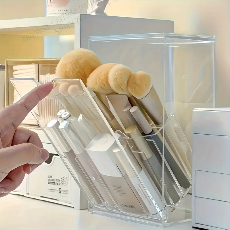 Acrylic Makeup Brush Organizer
