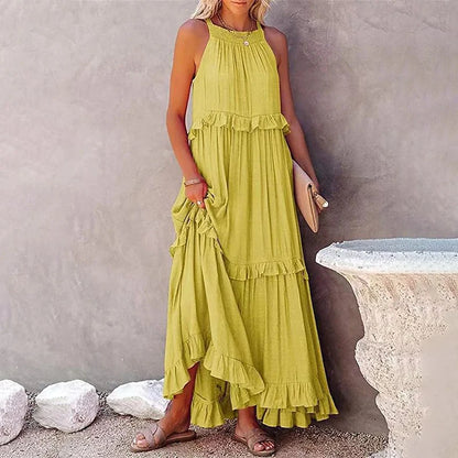 Ruffle Maxi Dress