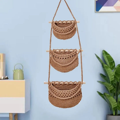 3-Tier Hanging Storage Basket