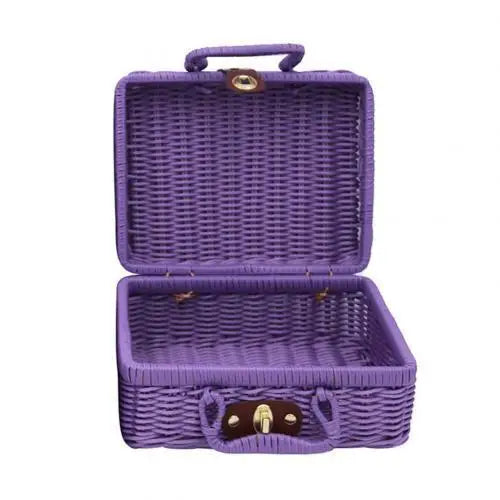 Woven Storage & Picnic Basket