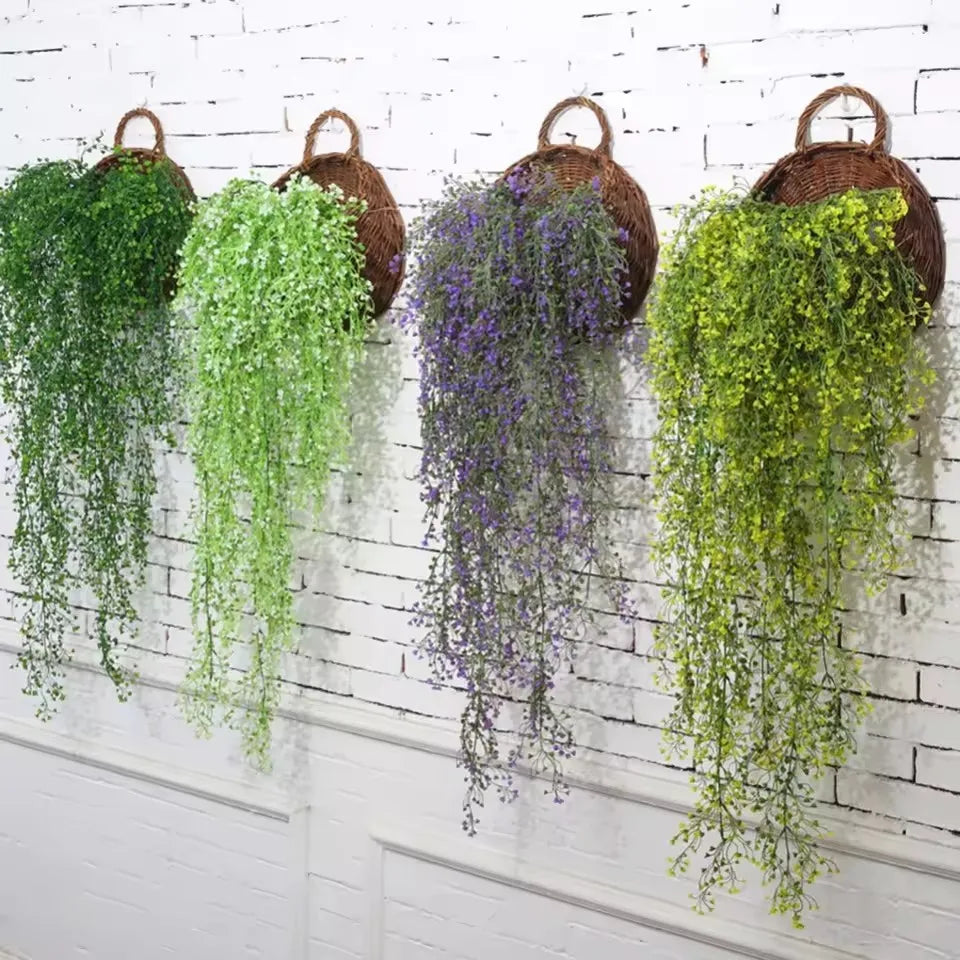 Woven Wall Hanging Planter Basket
