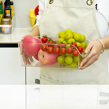 Pull-Out Refrigerator Storage Bin