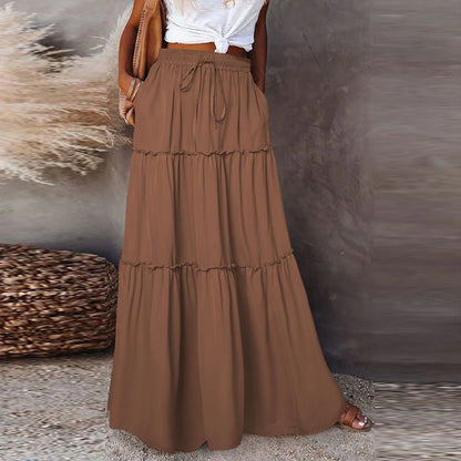 Timeless A-Line Maxi Skirt