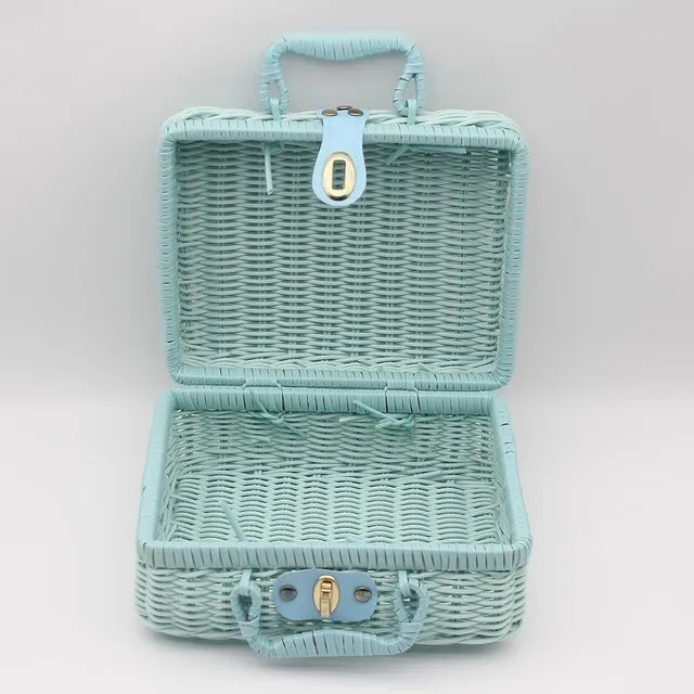 Woven Storage & Picnic Basket