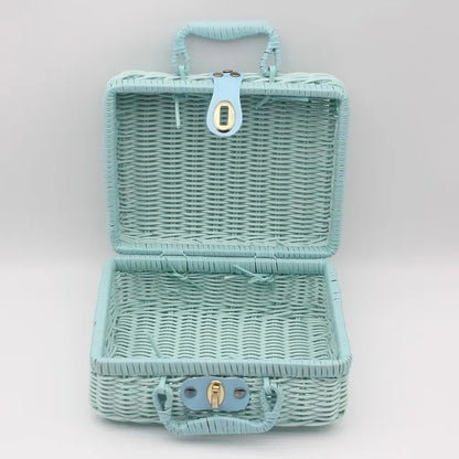 Woven Storage & Picnic Basket