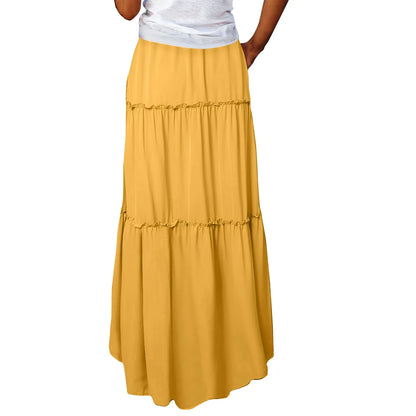Timeless A-Line Maxi Skirt