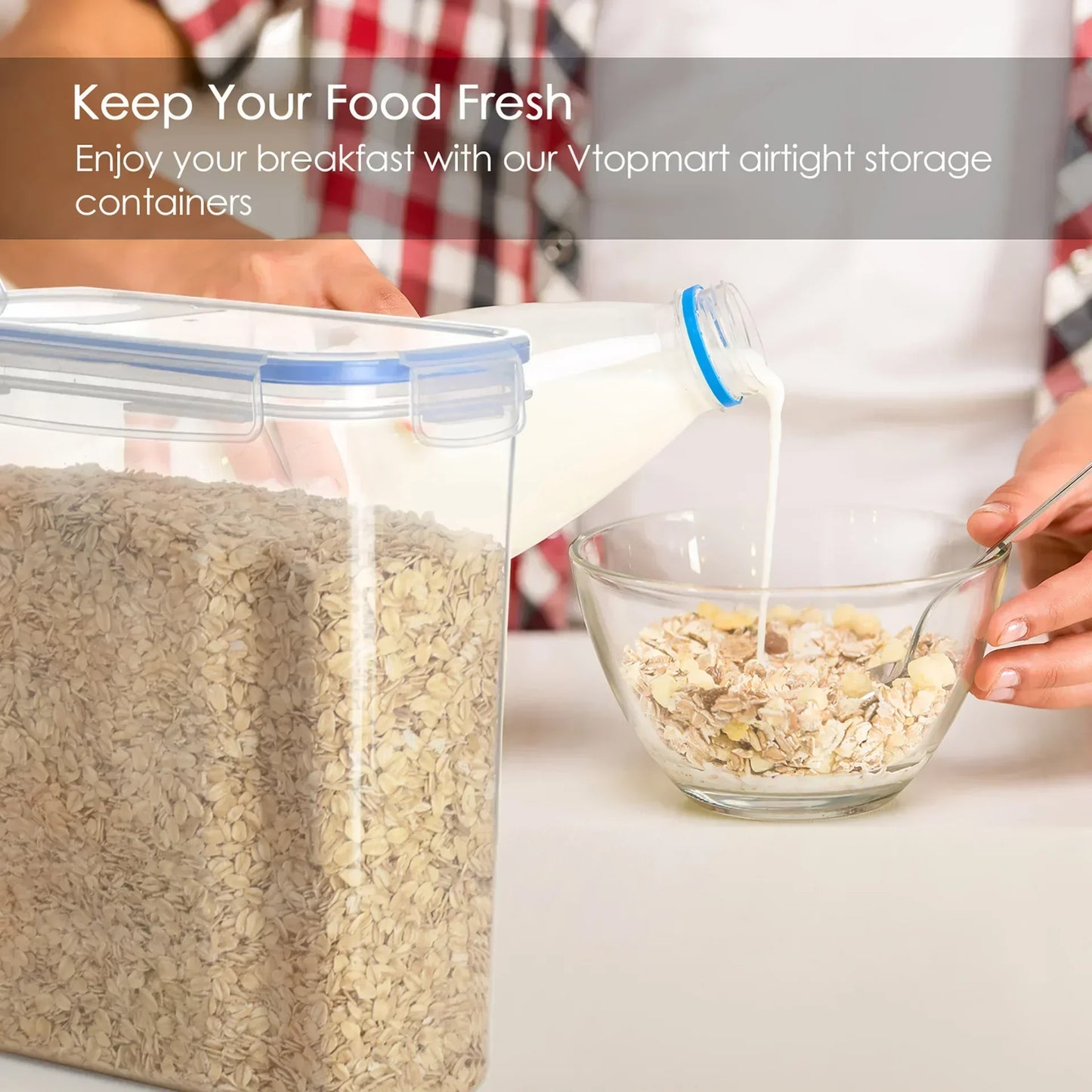 Airtight Pantry Storage Containers