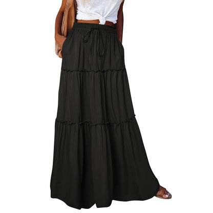 Timeless A-Line Maxi Skirt