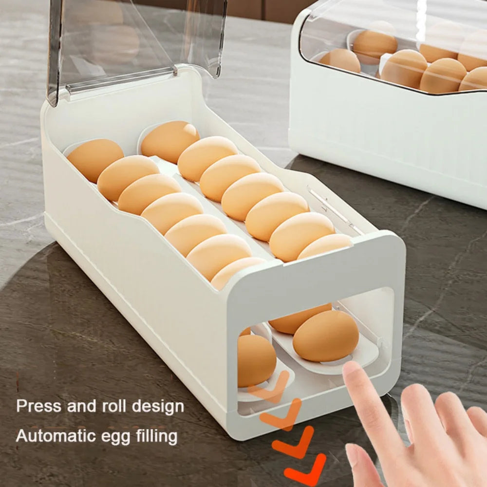 Rolling Egg Storage Organizer