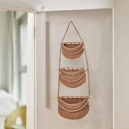 3-Tier Hanging Storage Basket