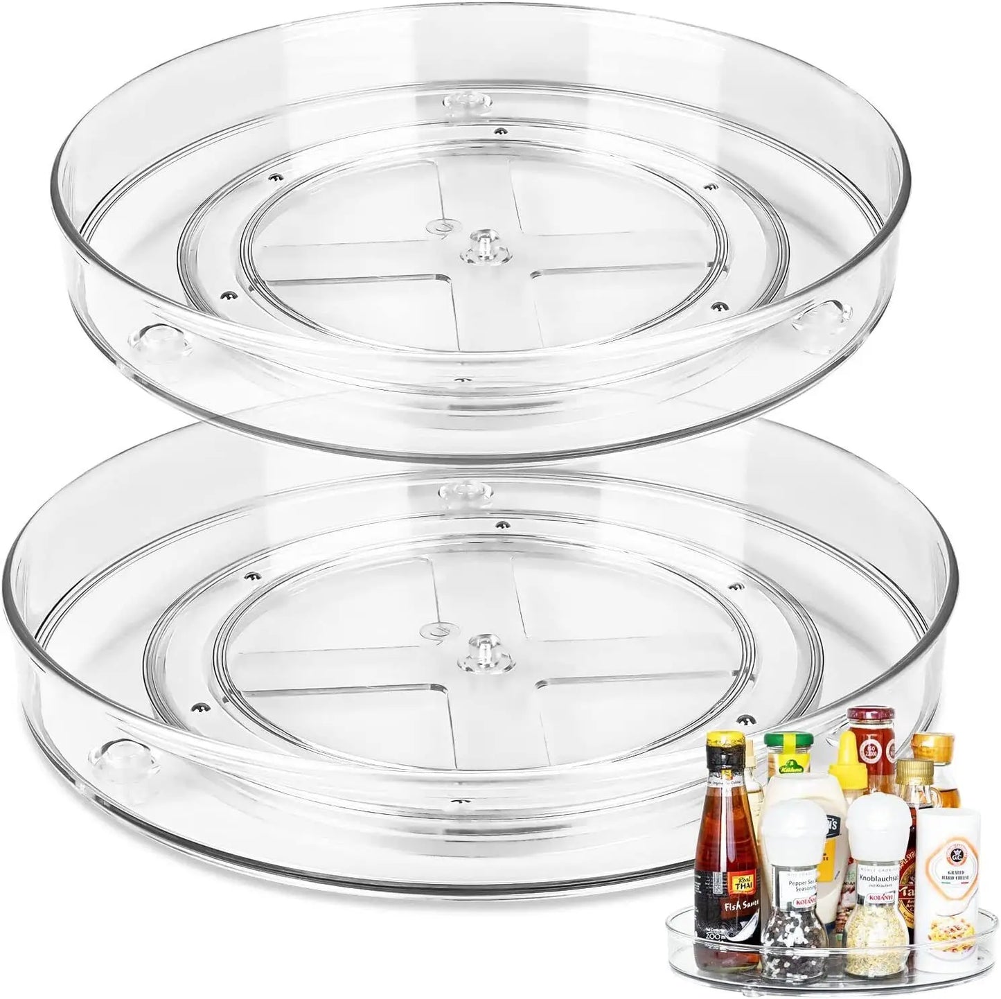 Rotating Kitchen Organizer Tray