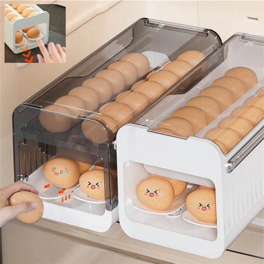 Rolling Egg Storage Organizer
