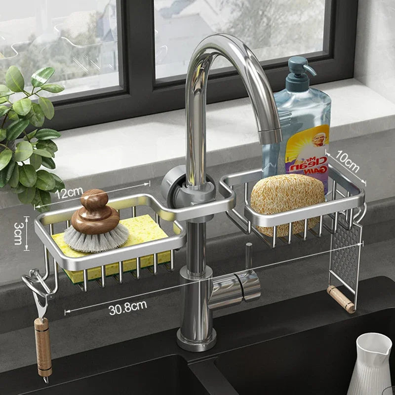 Kitchen Sink Organizer Rack