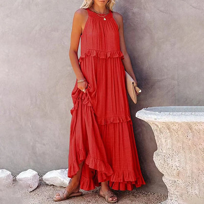 Ruffle Maxi Dress