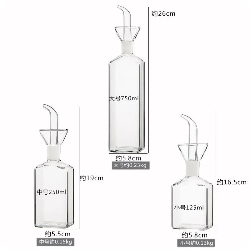 Glass Oil & Vinegar Dispenser
