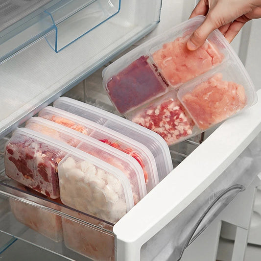 4-Compartment Food Storage Container
