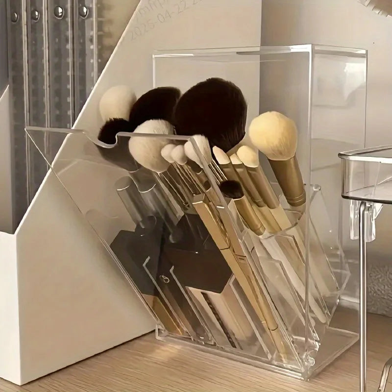 Acrylic Makeup Brush Organizer