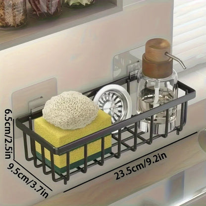No-Drill Kitchen Sink Organizer