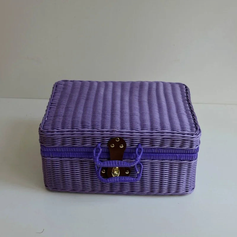 Woven Storage & Picnic Basket