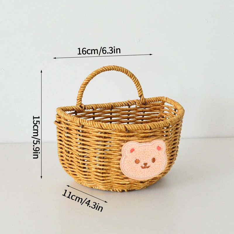Woven Hanging Storage Basket