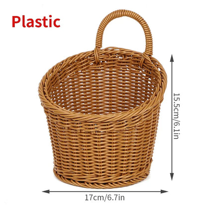 Woven Hanging Storage Basket