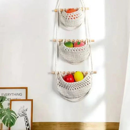 3-Tier Hanging Storage Basket