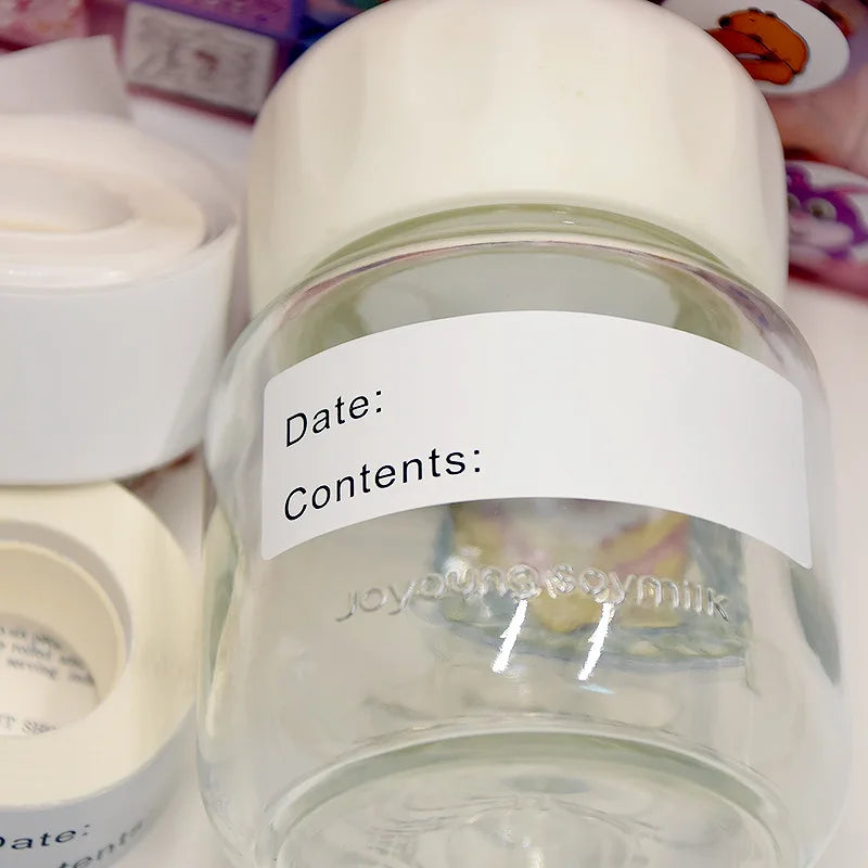 Waterproof Food Storage Labels