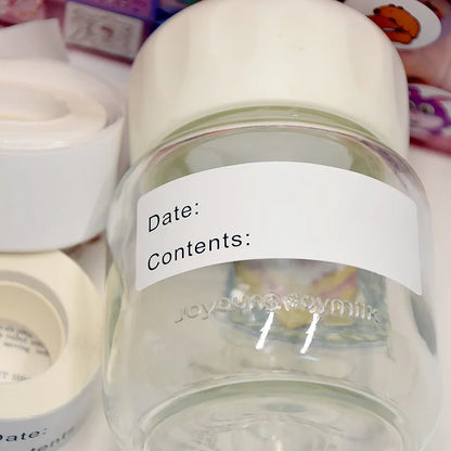 Waterproof Food Storage Labels