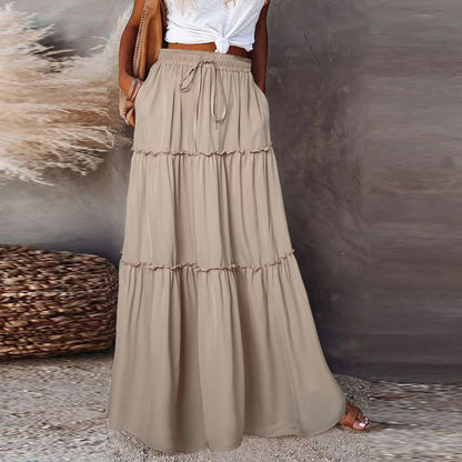 Timeless A-Line Maxi Skirt
