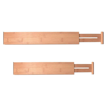 Adjustable Bamboo Drawer Dividers