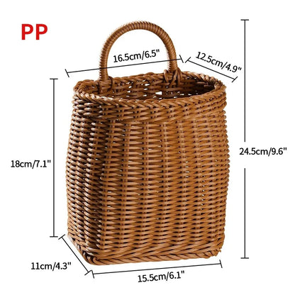Woven Hanging Storage Basket
