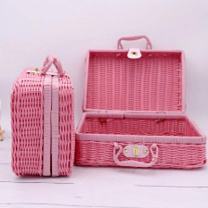 Woven Storage & Picnic Basket
