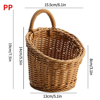 Woven Hanging Storage Basket
