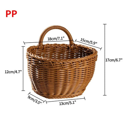 Woven Hanging Storage Basket