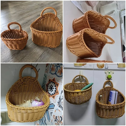 Woven Hanging Storage Basket