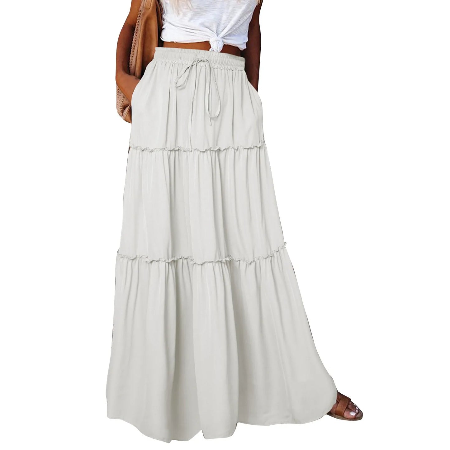 Timeless A-Line Maxi Skirt