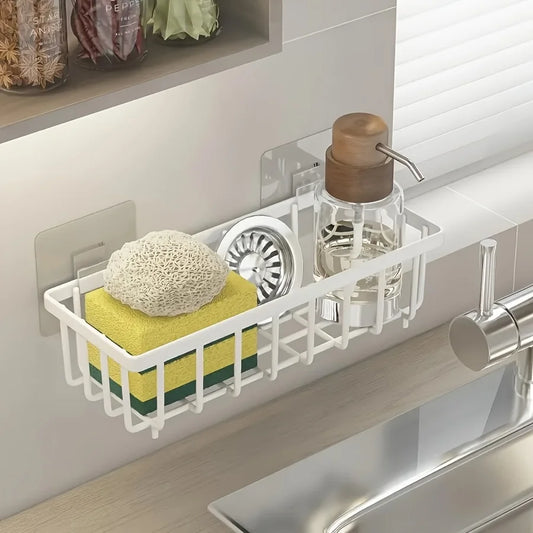 No-Drill Kitchen Sink Organizer