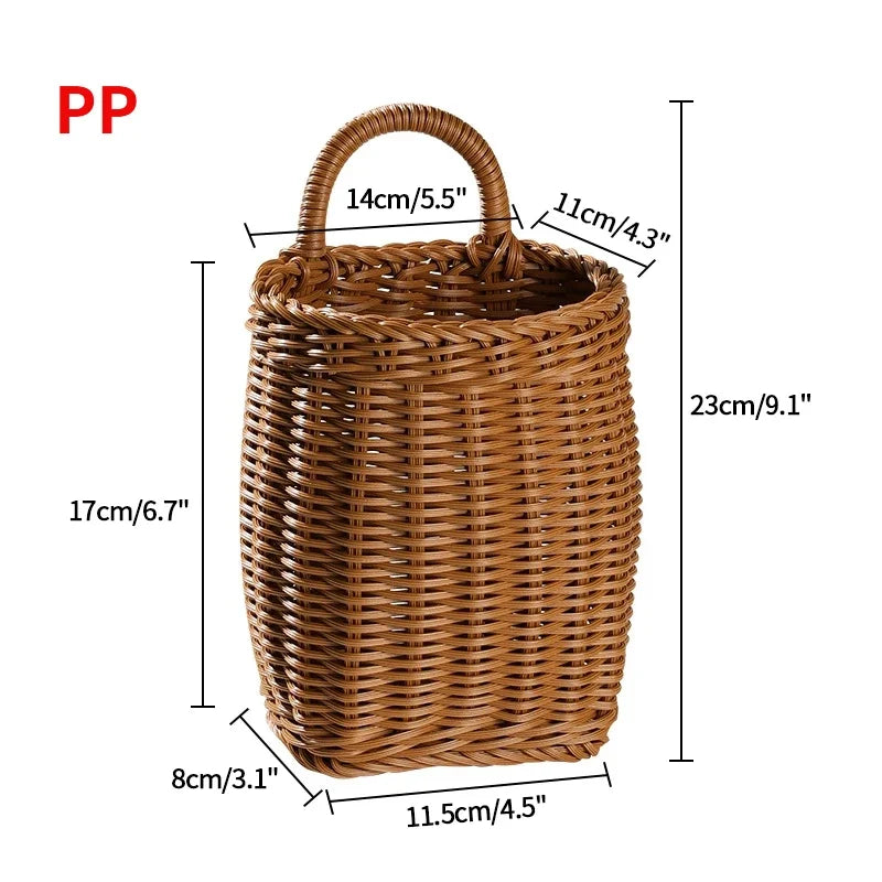 Woven Hanging Storage Basket