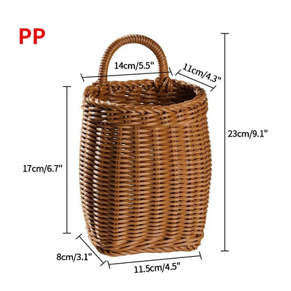 Woven Hanging Storage Basket