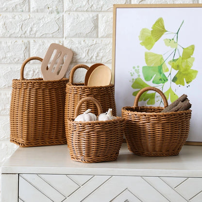 Woven Hanging Storage Basket