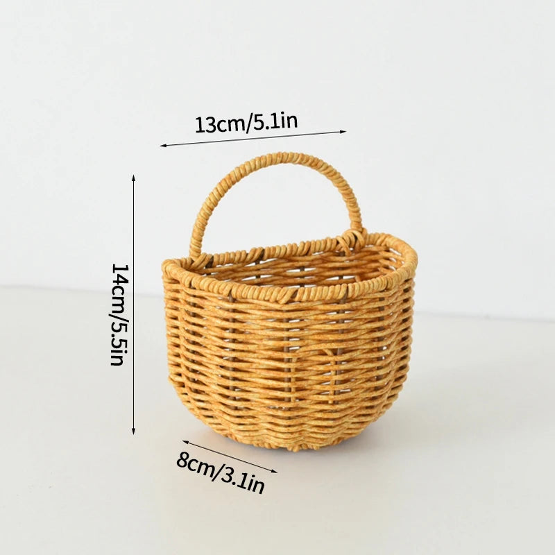 Woven Hanging Storage Basket