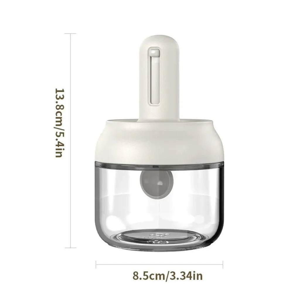 Glass Seasoning Jar with Spoon