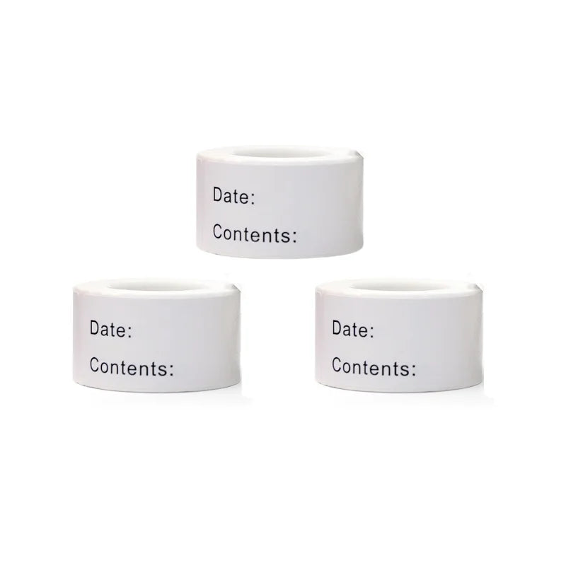 Waterproof Food Storage Labels