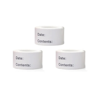 Waterproof Food Storage Labels