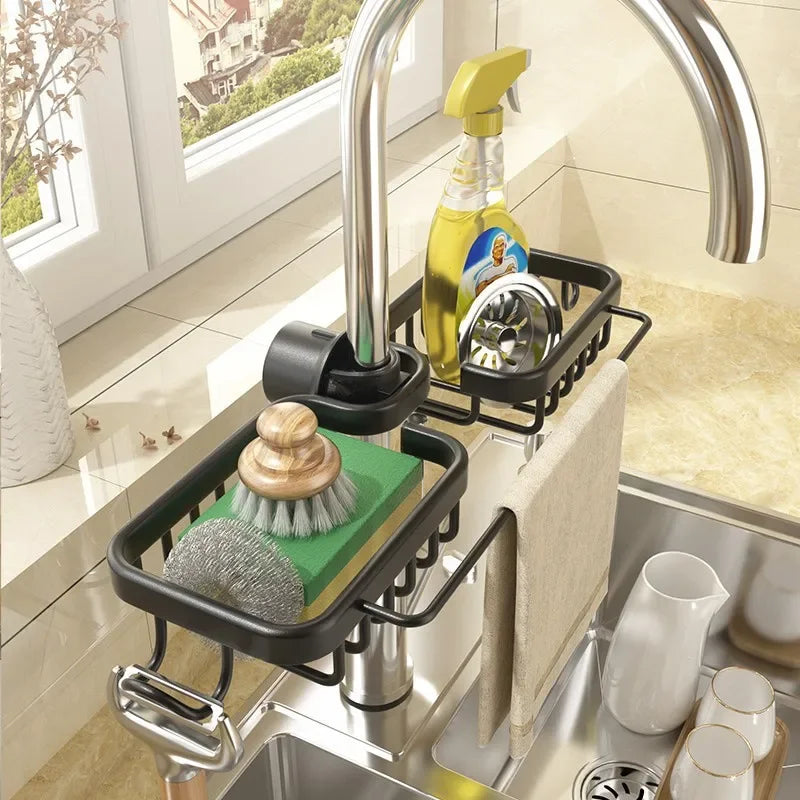 Kitchen Sink Organizer Rack
