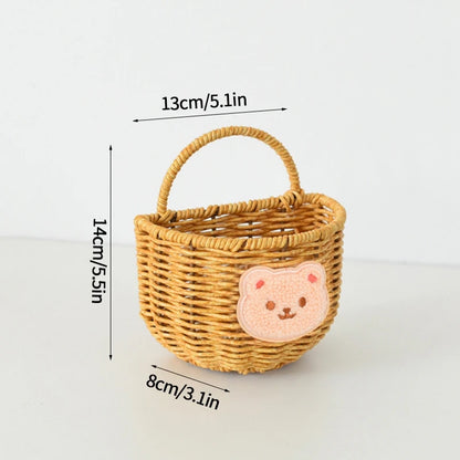 Woven Hanging Storage Basket