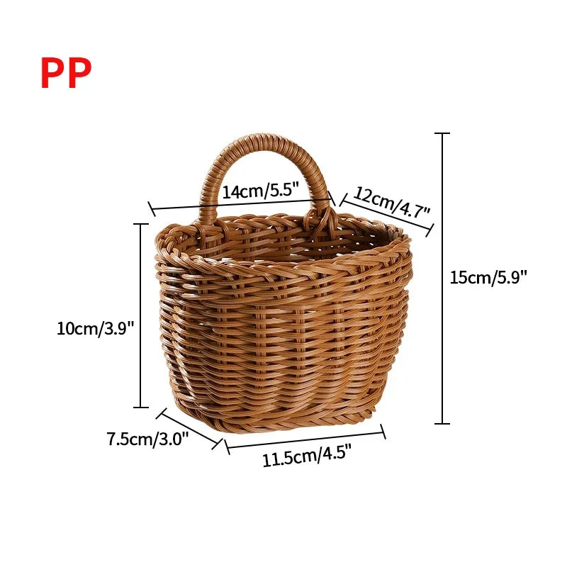 Woven Hanging Storage Basket