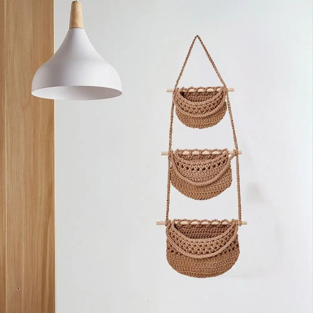 3-Tier Hanging Storage Basket