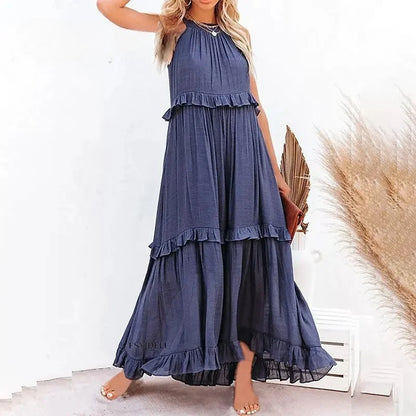 Ruffle Maxi Dress