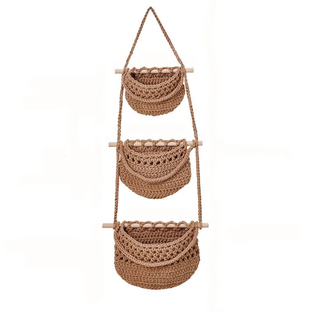 3-Tier Hanging Storage Basket